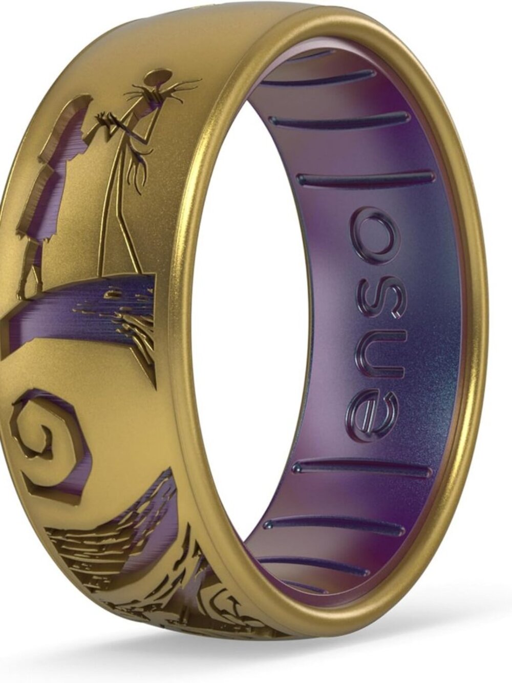 Disney-Inspired Nightmare Before Christmas Silicone Rings - Jack & Sally Design
